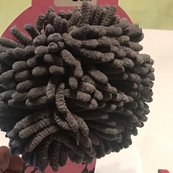 New Black Skully Rhinestone Eyes Microfibre Duster (I-9) - Picture 9 of 16